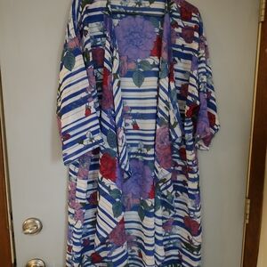 LuLaRoe Women's Shirley Kimono Sheer Cover Up
